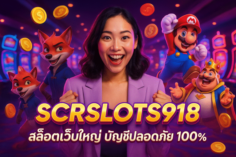 SCRSLOTS918 สล็อตเว็บใหญ่ บัญชีปลอดภัย 100%
