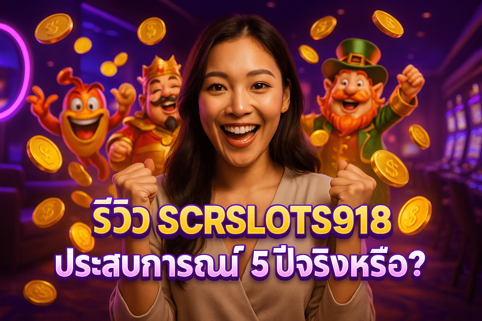 รีวิว SCRSLOTS918 ประสบการณ์ 5 ปีจริงหรือ?