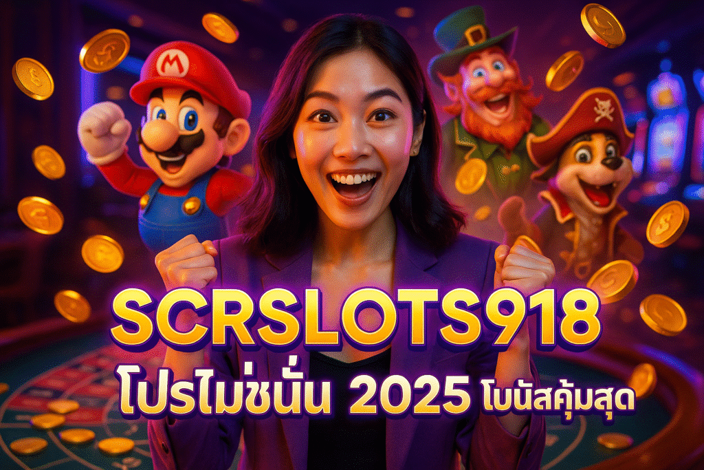 SCRSLOTS918 โปรโมชั่น 2025 โบนัสคุ้มสุด