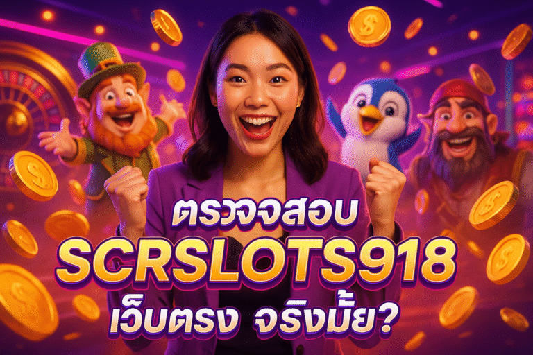 ตรวจสอบ SCRSLOTS918 เว็บตรง จริงมั้ย?