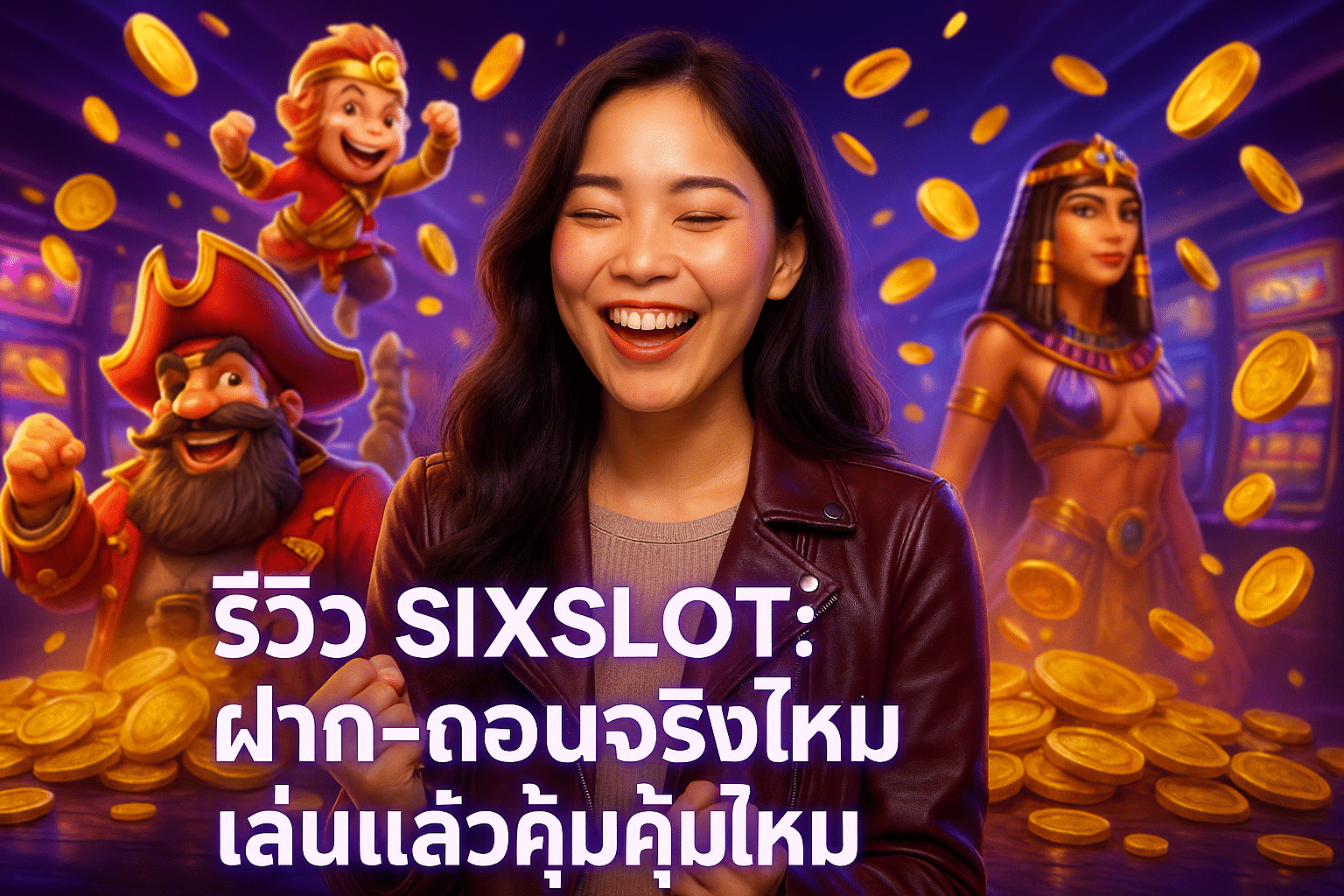 รีวิว SIXSLOT: ฝาก-ถอนจริงไหม เล่นแล้วคุ้มไหม