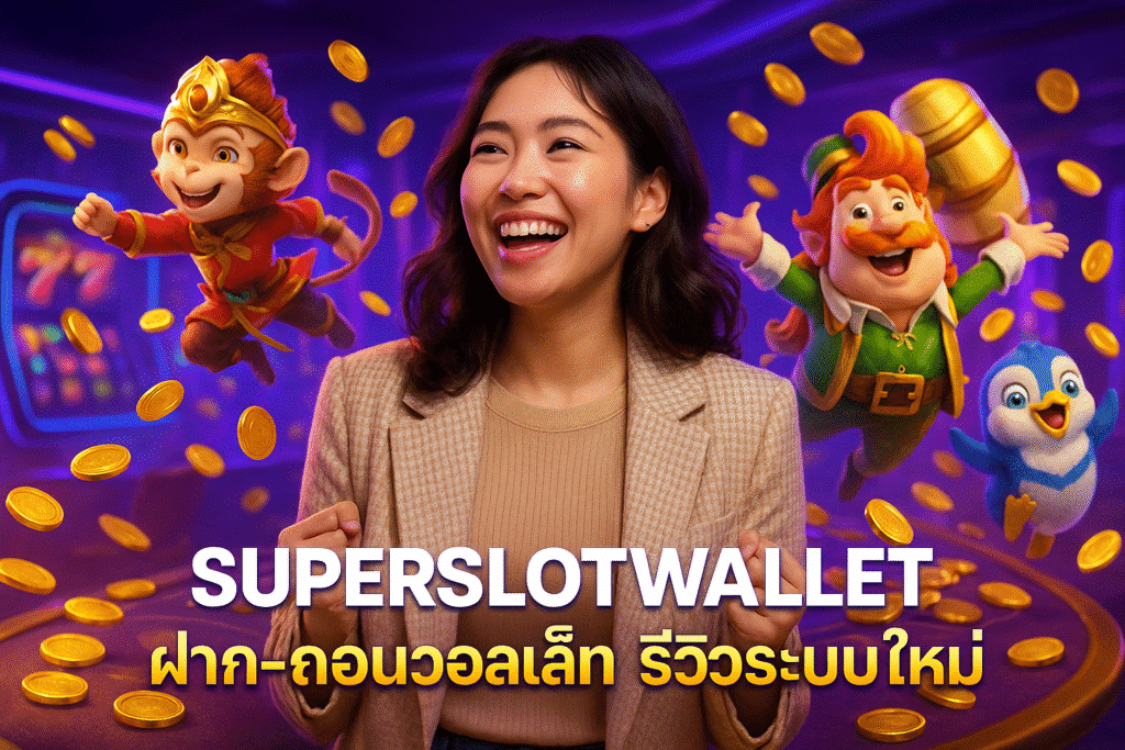 SUPERSLOTWALLET ฝาก-ถอนวอลเล็ท รีวิวระบบใหม่